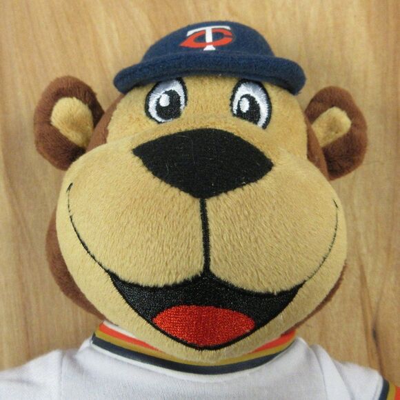 BUILD-A-BEAR WORKSHOP Minnesota Twins TC US Bank Brown Bear MLB 2019 12 Inch - Picture 2 of 12